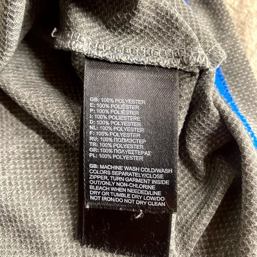 The North Face FlashDry Long Sleeve Shirt‎ Gray Color Mens Size M